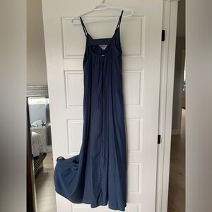 Pink Stitch Macy Sz 6 adjustable straps longer in back poly/rayon blend preloved